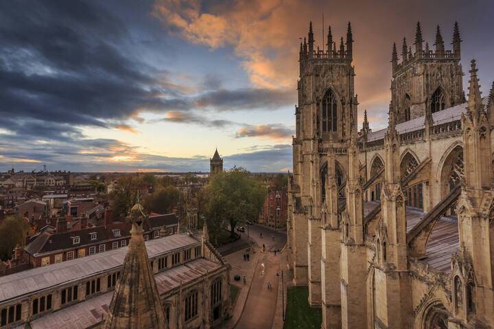 York Minster at sunset